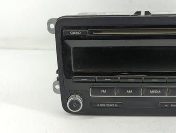 2009-2017 Volkswagen Tiguan Radio AM FM Cd Player Receiver Replacement P/N:5N0 035 164 D Fits OEM Used Auto Parts