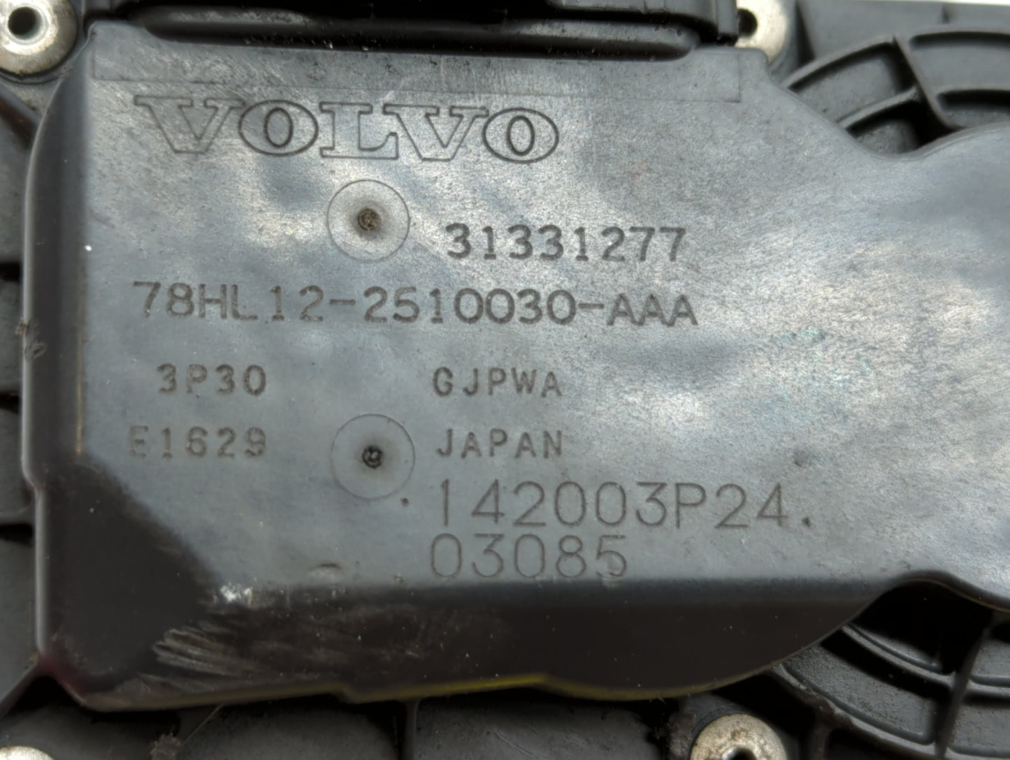 2014-2016 Volvo S60 Throttle Body P/N:31331277 Fits Fits 2014 2015 2016 OEM Used Auto Parts - Oemusedautoparts1.com