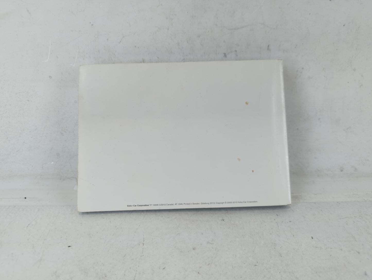 2013 Volvo S60 Owners Manual Book Guide OEM Used Auto Parts - Oemusedautoparts1.com