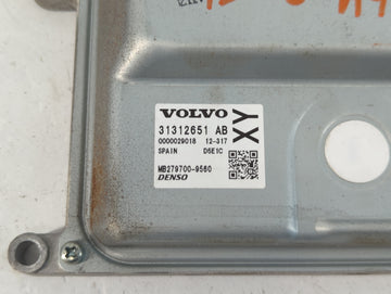 2013-2016 Volvo S60 PCM Engine Control Computer ECU ECM PCU OEM P/N:MB279700-9560 31312651 AB Fits Fits 2013 2014 2015 2016 OEM Used Auto Parts