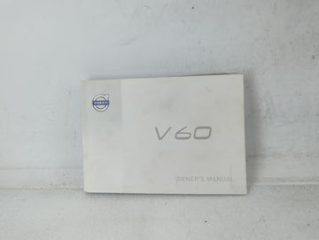 2013 Volvo V60 Owners Manual Book Guide OEM Used Auto Parts