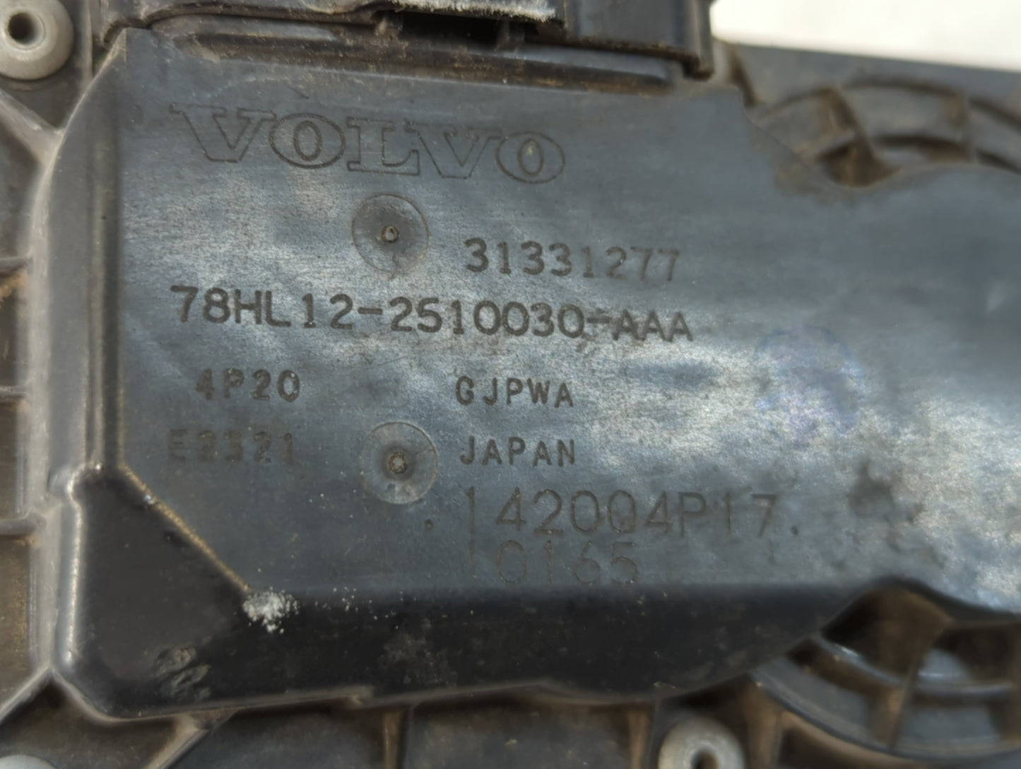 2015-2016 Volvo V60 Throttle Body P/N:142004P17 Fits Fits 2013 2014 2015 2016 OEM Used Auto Parts - Oemusedautoparts1.com