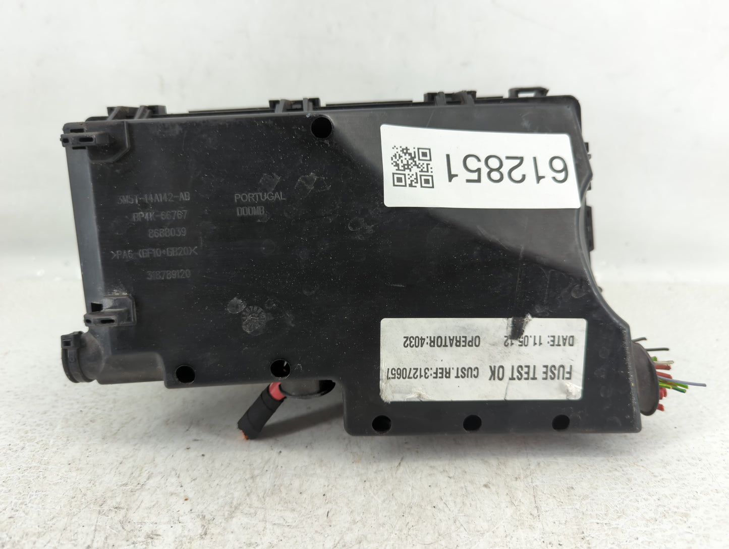 2010 Volvo V70 Fusebox Fuse Box Panel Relay Module P/N:518818000 Fits Fits 2011 2012 2013 OEM Used Auto Parts - Oemusedautop