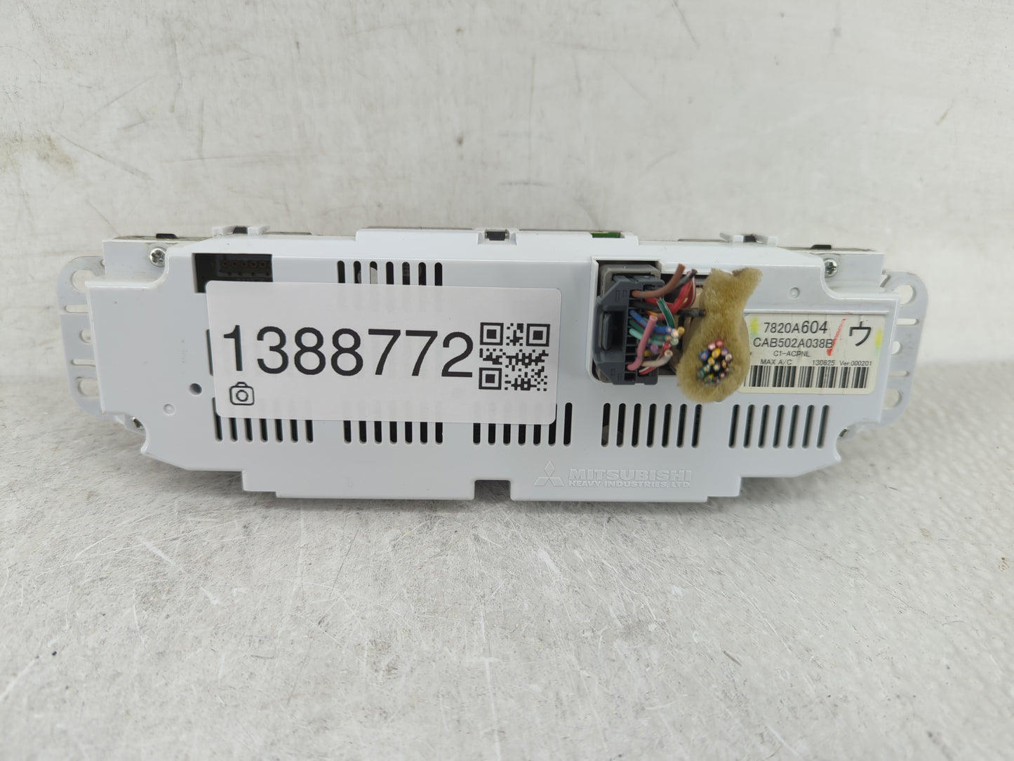 2014 Aftermarket Mitsubishi Climate Control Module Temperature AC/Heater Replacement P/N:JA32V2FWEU0135E022 Fits OEM Used Au