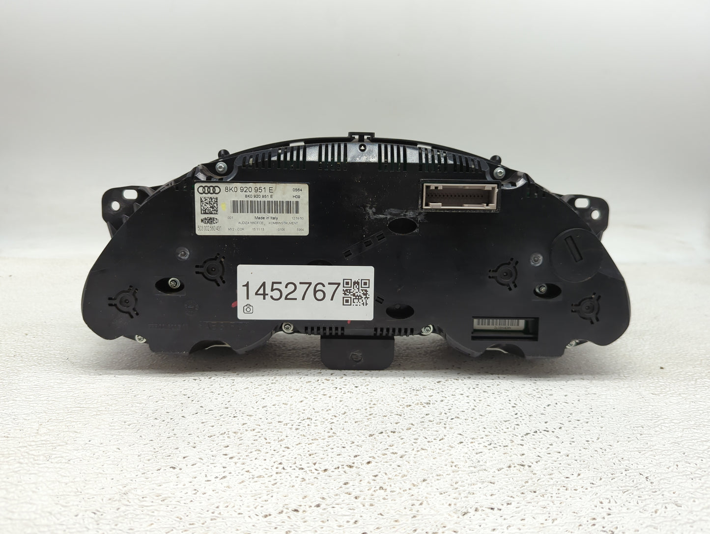 2013-2016 Audi A4 Instrument Cluster Speedometer Gauges P/N:8K0920951E 503002560431 Fits Fits 2013 2014 2015 2016 OEM Used A