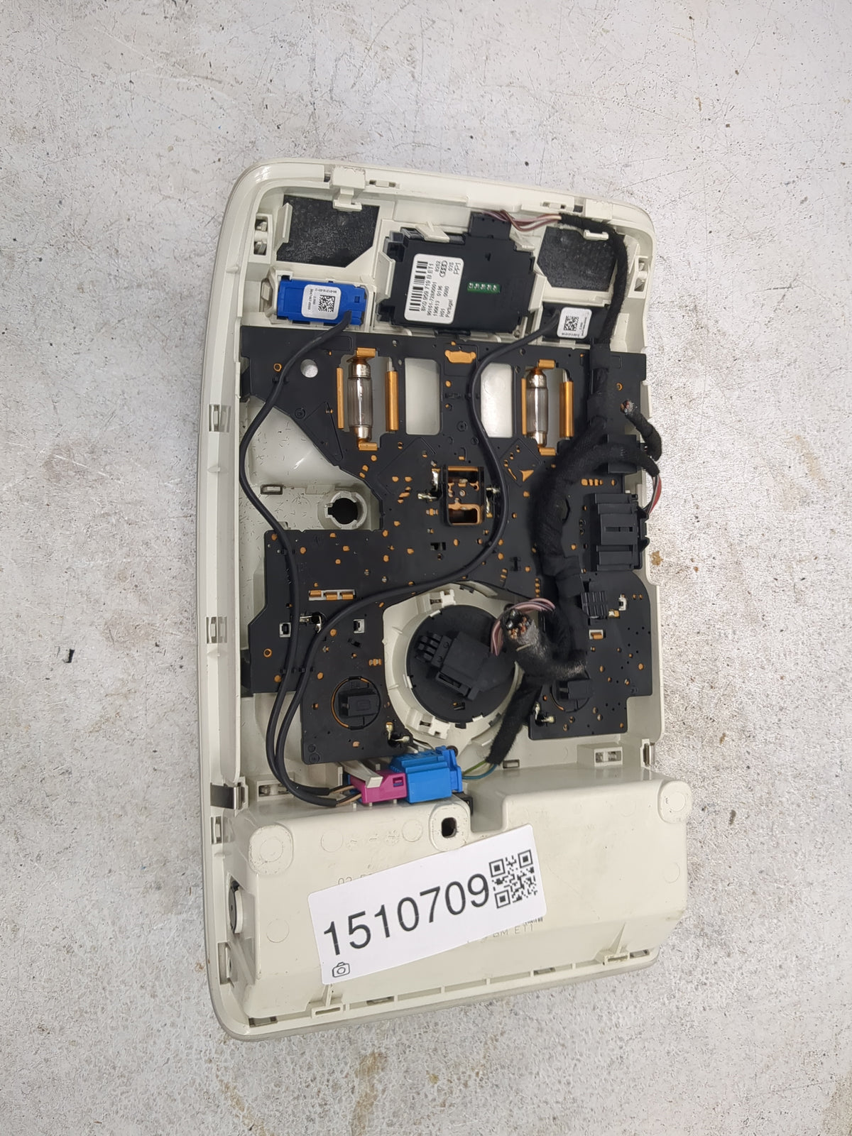 2013-2015 Audi A4 Overhead Roof Console Gray - Oemusedautoparts1.com