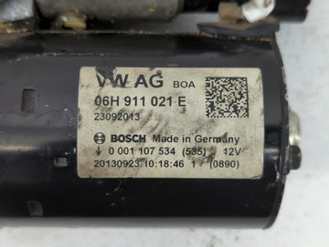 2014-2016 Audi A4 Car Starter Motor Solenoid OEM P/N:06H 911 021 E Fits Fits 2014 2015 2016 2017 OEM Used Auto Parts