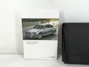 2014 Audi A4 Owners Manual Book Guide P/N:1415618K023 OEM Used Auto Parts