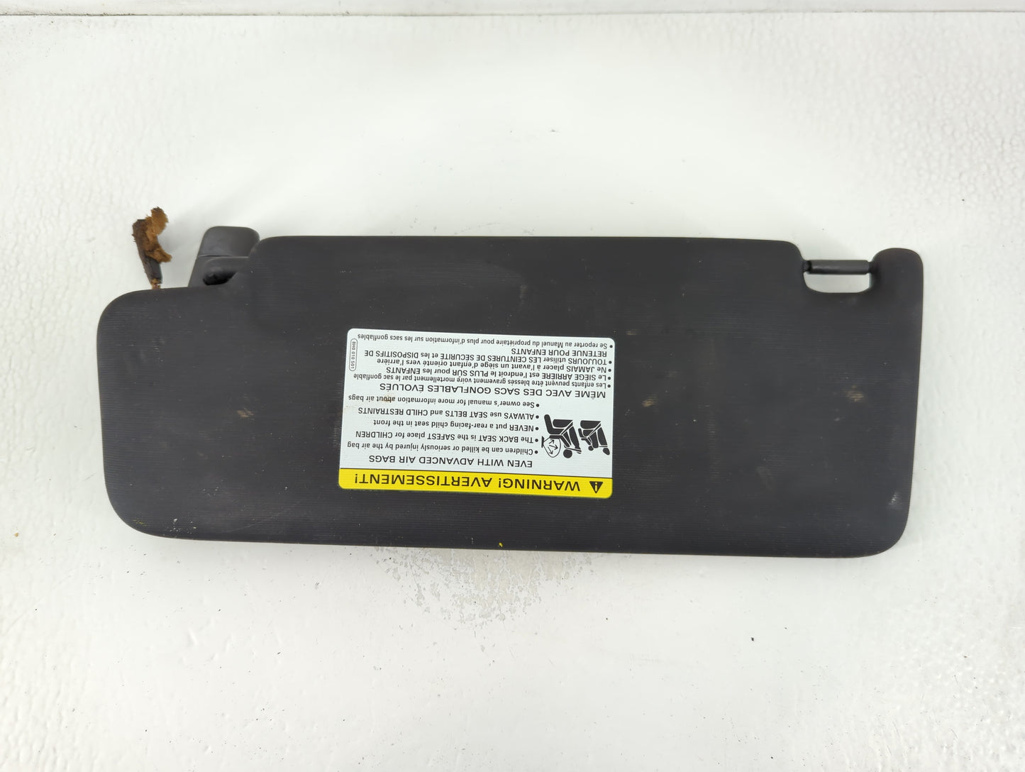 2013-2016 Audi A4 Sun Visor Shade Replacement Passenger Right Mirror Fits Fits 2013 2014 2015 2016 OEM Used Auto Parts - Oem