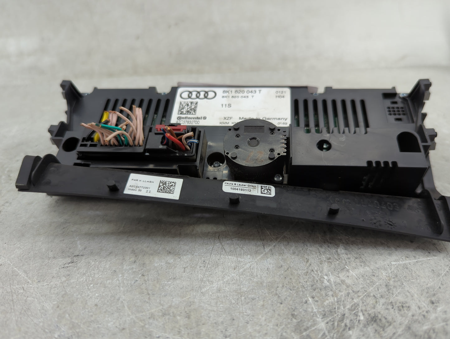2014-2017 Audi A5 Climate Control Module Temperature AC/Heater Replacement P/N:8K1 820 043 T Fits Fits 2013 2014 2015 2016 2