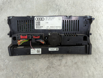 2014-2017 Audi A5 Climate Control Module Temperature AC/Heater Replacement P/N:8K1 820 043 T Fits Fits 2013 2014 2015 2016 2017 OEM Used Auto Parts