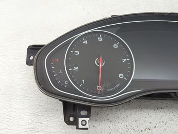 2014-2015 Audi A6 Instrument Cluster Speedometer Gauges P/N:4G8920984K 0263672217 Fits Fits 2014 2015 OEM Used Auto Parts