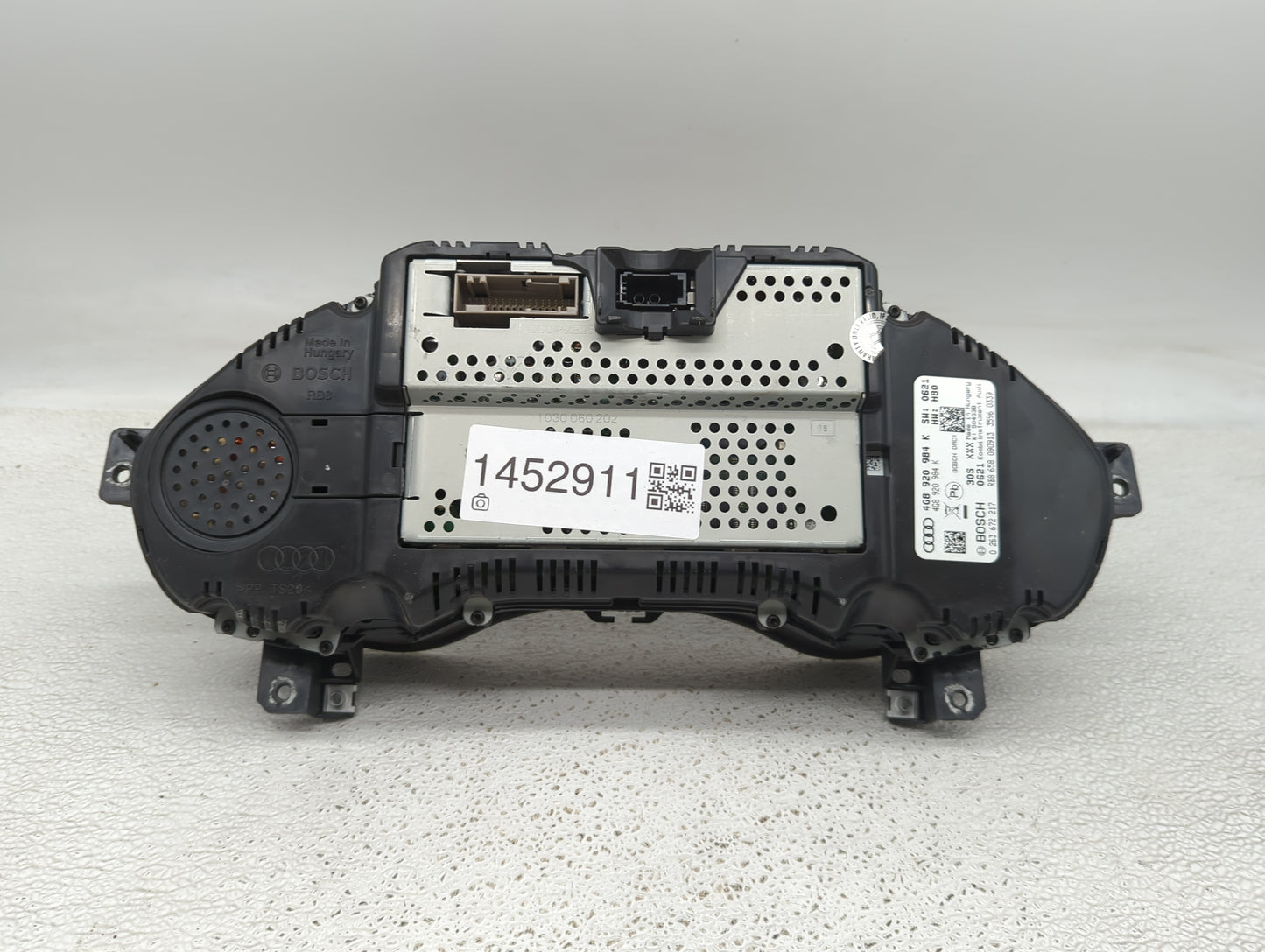 2014-2015 Audi A6 Instrument Cluster Speedometer Gauges P/N:4G8920984K 0263672217 Miles:59K Fits Fits 2014 2015 OEM Used Aut