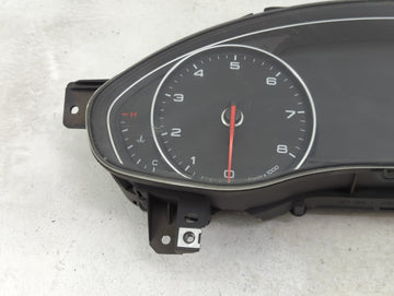 2014-2015 Audi A6 Instrument Cluster Speedometer Gauges P/N:4G8920984K 0263672217 Miles:55K Fits Fits 2014 2015 OEM Used Auto Parts
