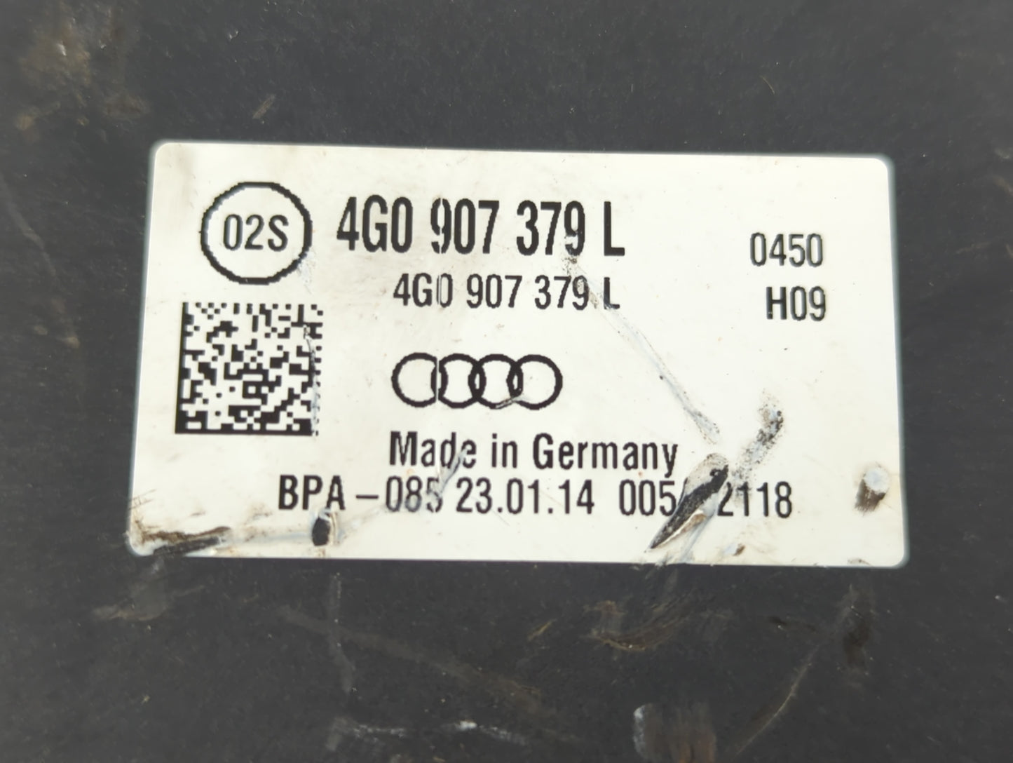 2014-2015 Audi A6 ABS Pump Control Module Replacement P/N:4G0 907 379 L Fits Fits 2014 2015 OEM Used Auto Parts - Oemusedaut