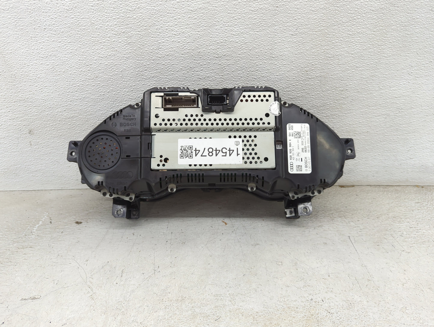2014-2015 Audi A7 Instrument Cluster Speedometer Gauges P/N:4G8920984K 0263672217 Miles: Fits Fits 2014 2015 OEM Used Auto P