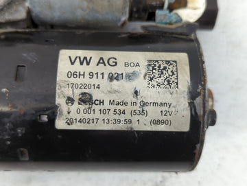 2013-2017 Audi Q5 Car Starter Motor Solenoid OEM P/N:0 001 107 534 17022014 Fits Fits 2009 2010 2011 2012 2013 2014 2015 2016 2017 OEM Used Auto Parts