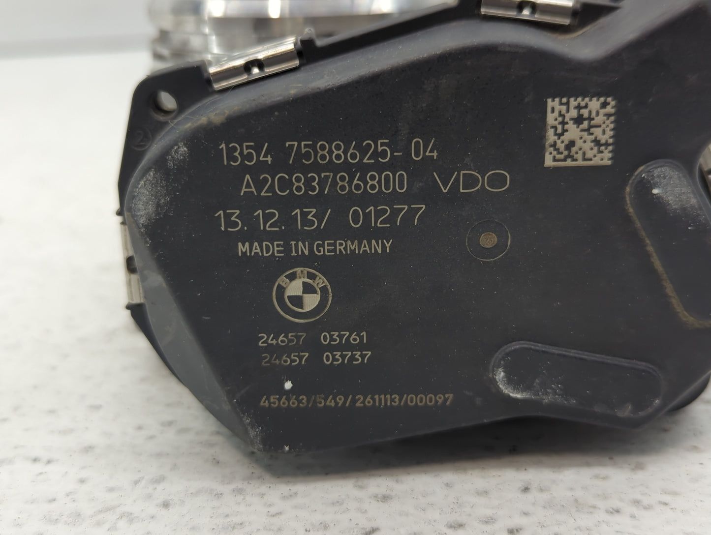 2014-2016 Bmw 228i Throttle Body P/N:1354 7588625 Fits Fits 2012 2013 2014 2015 2016 2017 2018 OEM Used Auto Parts - Oemused