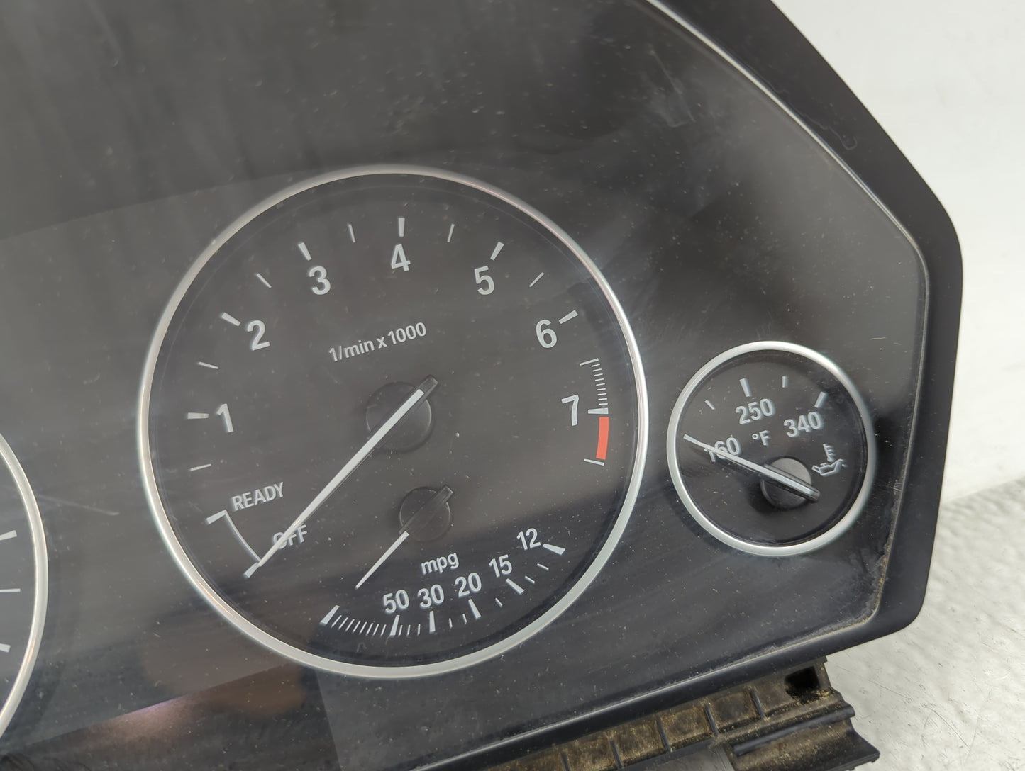 2014 Bmw 328 Instrument Cluster Speedometer Gauges P/N:9232895 9325206-01, 14369510, 30150834, IK932520601Y Miles: Fits OEM