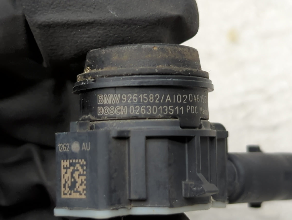 2014 Bmw 328 Front Park Assist Sensor Black 1457215 - Oemusedautoparts1.com