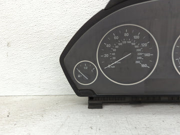 2014 Bmw 328i Instrument Cluster Speedometer Gauges P/N:9232894 9325179-01, 14369510, 1K932517901B, 20008966 Miles:64K Fits OEM Used Auto Parts