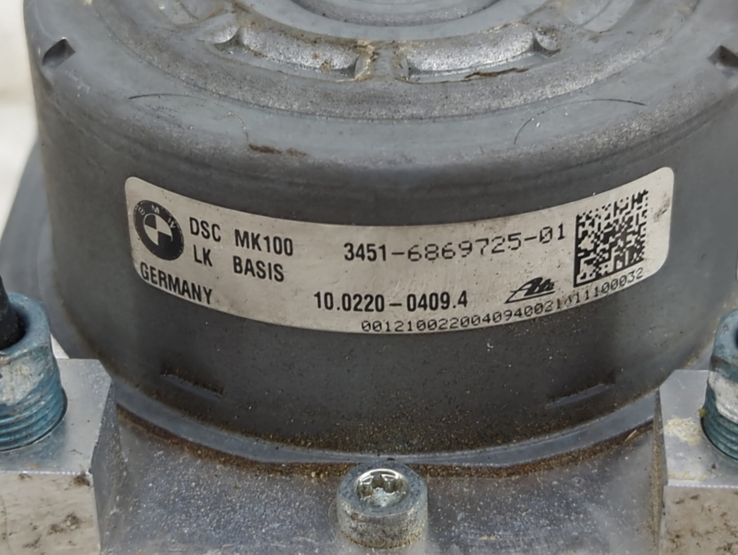 2014 Bmw 328xi ABS Pump Control Module Replacement P/N:3451-6869725-01 10.0220-0409.4 Fits Fits 2015 2016 2017 2018 2019 202