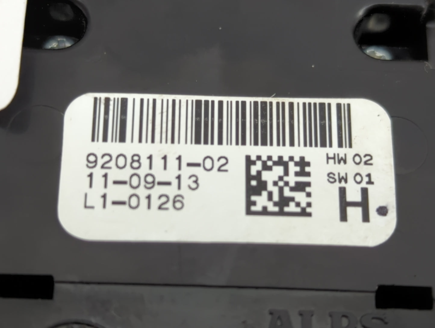 2012-2015 Bmw 335i Master Power Window Switch Replacement Driver Side Left P/N:9208111-02 Fits OEM Used Auto Parts - Oemused