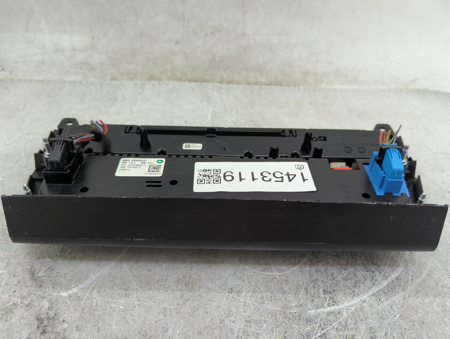 2011-2016 Bmw 535i Climate Control Module Temperature AC/Heater Replacement P/N:9324325-01 9024325-01 Fits OEM Used Auto Par