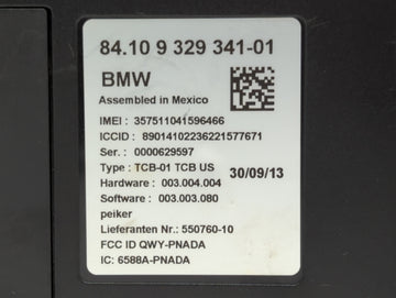 2014 Bmw 750i Am Fm Cd Player Radio Receiver