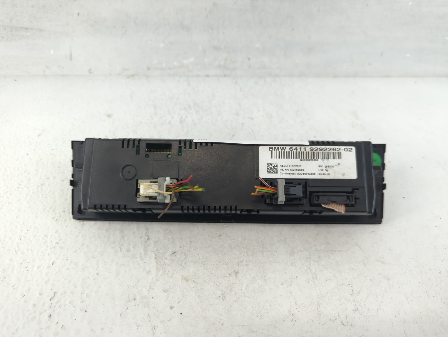 2012-2015 Bmw X1 Climate Control Module Temperature AC/Heater Replacement P/N:6411 9292262-02 Fits OEM Used Auto Parts - Oem