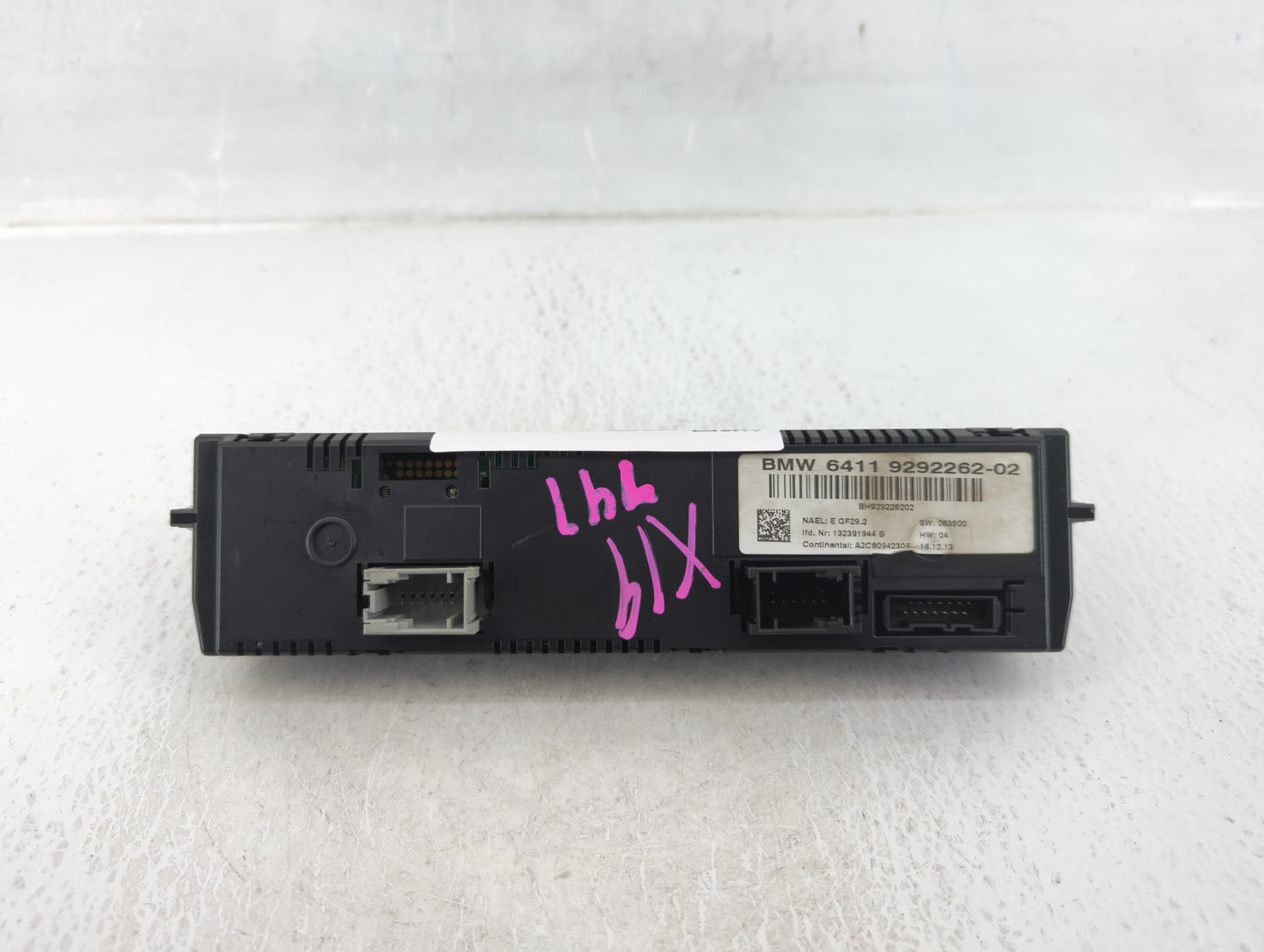 2012-2015 Bmw X1 Climate Control Module Temperature AC/Heater Replacement P/N:6411 9292262-02 Fits OEM Used Auto Parts - Oem