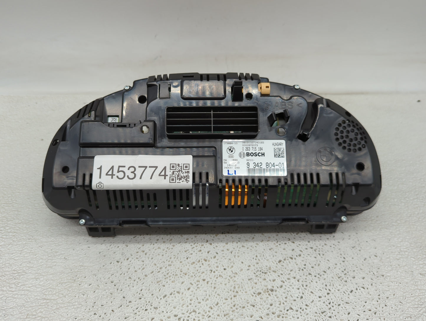 2014-2017 Bmw X3 Instrument Cluster Speedometer Gauges P/N:0263715184 9342804-01 Miles:55K Fits Fits 2014 2015 2016 2017 201
