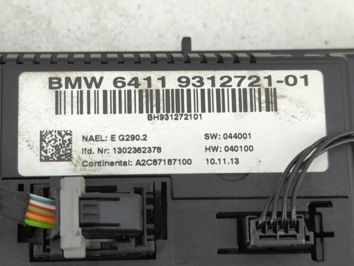 2011-2014 Bmw X3 Climate Control Module Temperature AC/Heater Replacement P/N:9312721-01 Fits Fits 2011 2012 2013 2014 OEM U