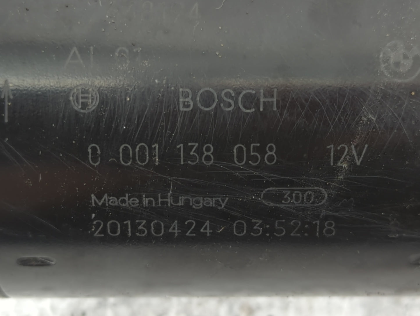 2011-2017 Bmw X3 Car Starter Motor Solenoid OEM P/N:0 001 138 058 Fits Fits 2011 2012 2013 2014 2015 2016 2017 2018 2019 202