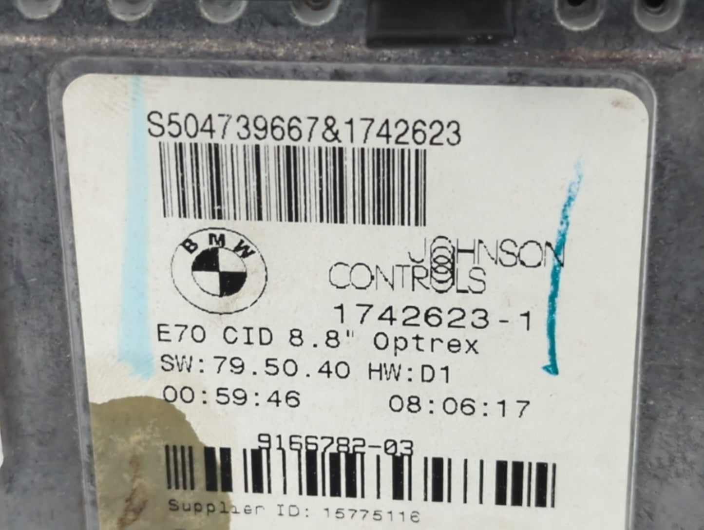 2014-2018 Bmw X5 Information Display Screen - Oemusedautoparts1.com