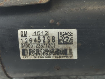 2008-2017 Buick Enclave Car Starter Motor Solenoid OEM P/N:M000T23871ZC 12465298 Fits OEM Used Auto Parts