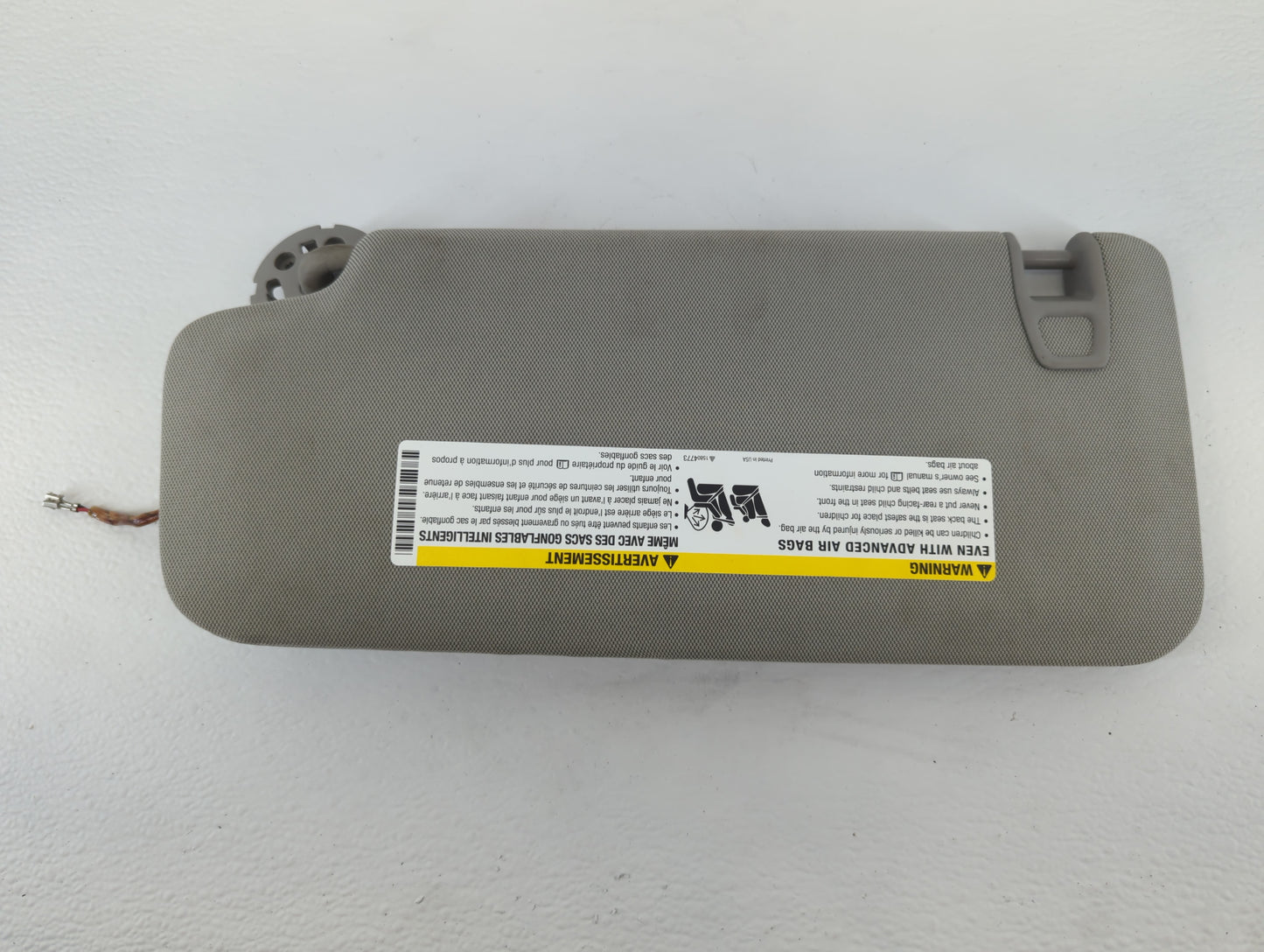 2013-2014 Buick Encore Sun Visor Shade Replacement Passenger Right Mirror Fits Fits 2013 2014 OEM Used Auto Parts - Oemuseda