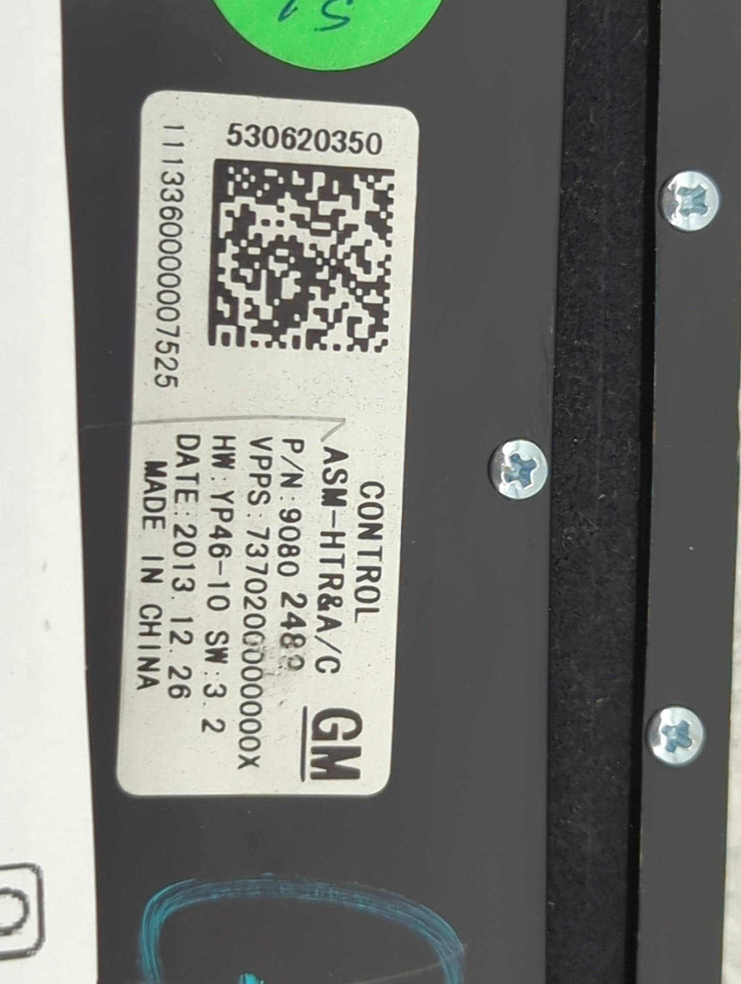 2014-2016 Buick Lacrosse Climate Control Module Temperature AC/Heater Replacement P/N:90802489 530620350 Fits Fits 2014 2015
