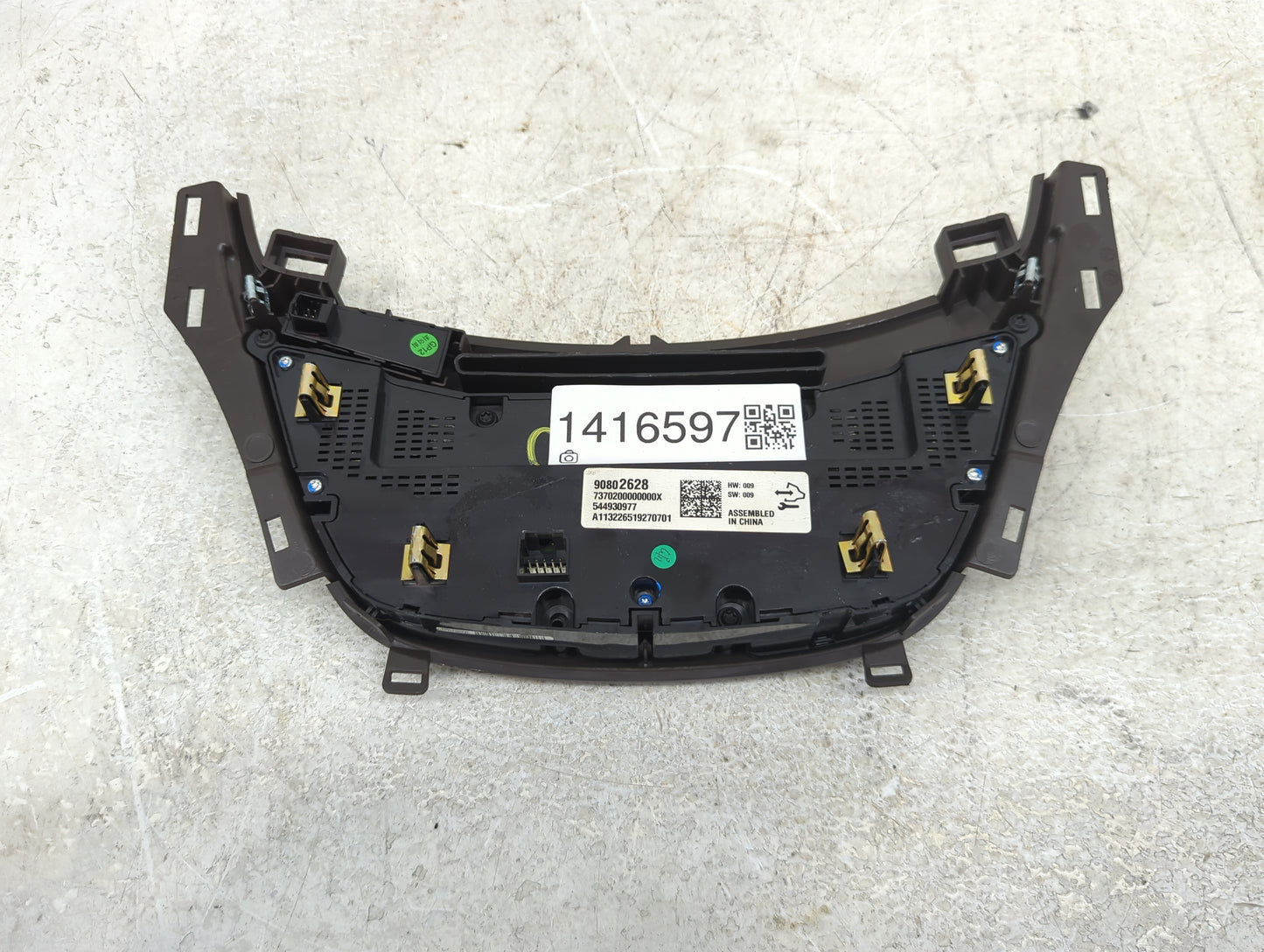 2014-2016 Buick Regal Climate Control Module Temperature AC/Heater Replacement P/N:544930977 90802628 Fits Fits 2014 2015 20