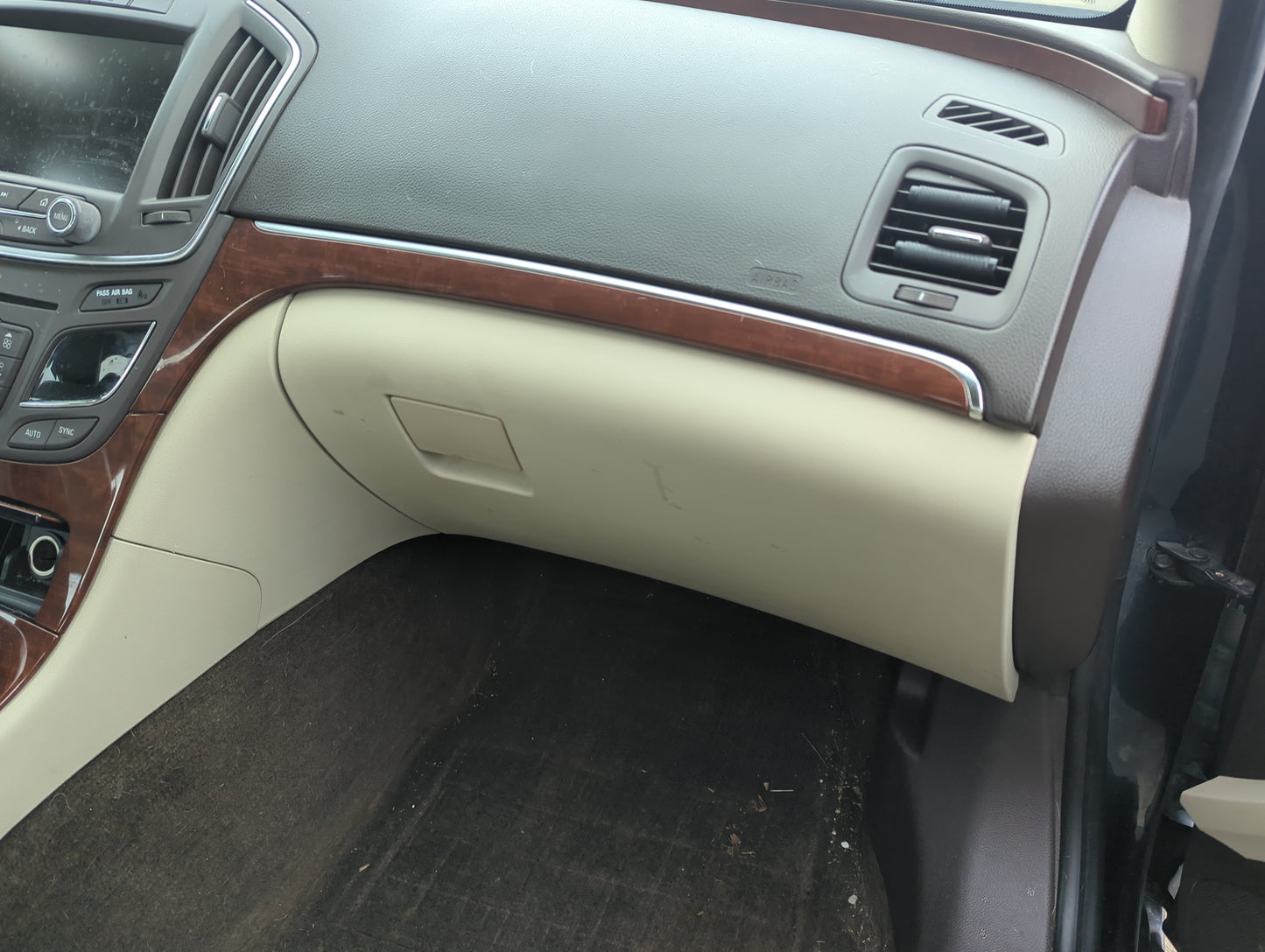2014 Buick Regal Passenger Glove Box Door Storage Compartment - Oemusedautoparts1.com