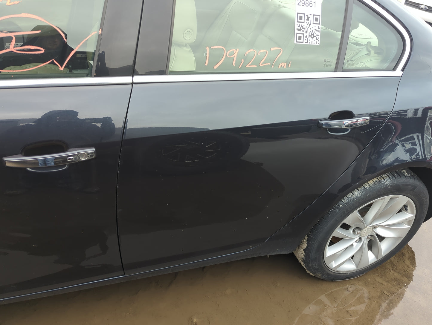 2011-2017 Buick Regal Driver Rear Door Oem - Oemusedautoparts1.com