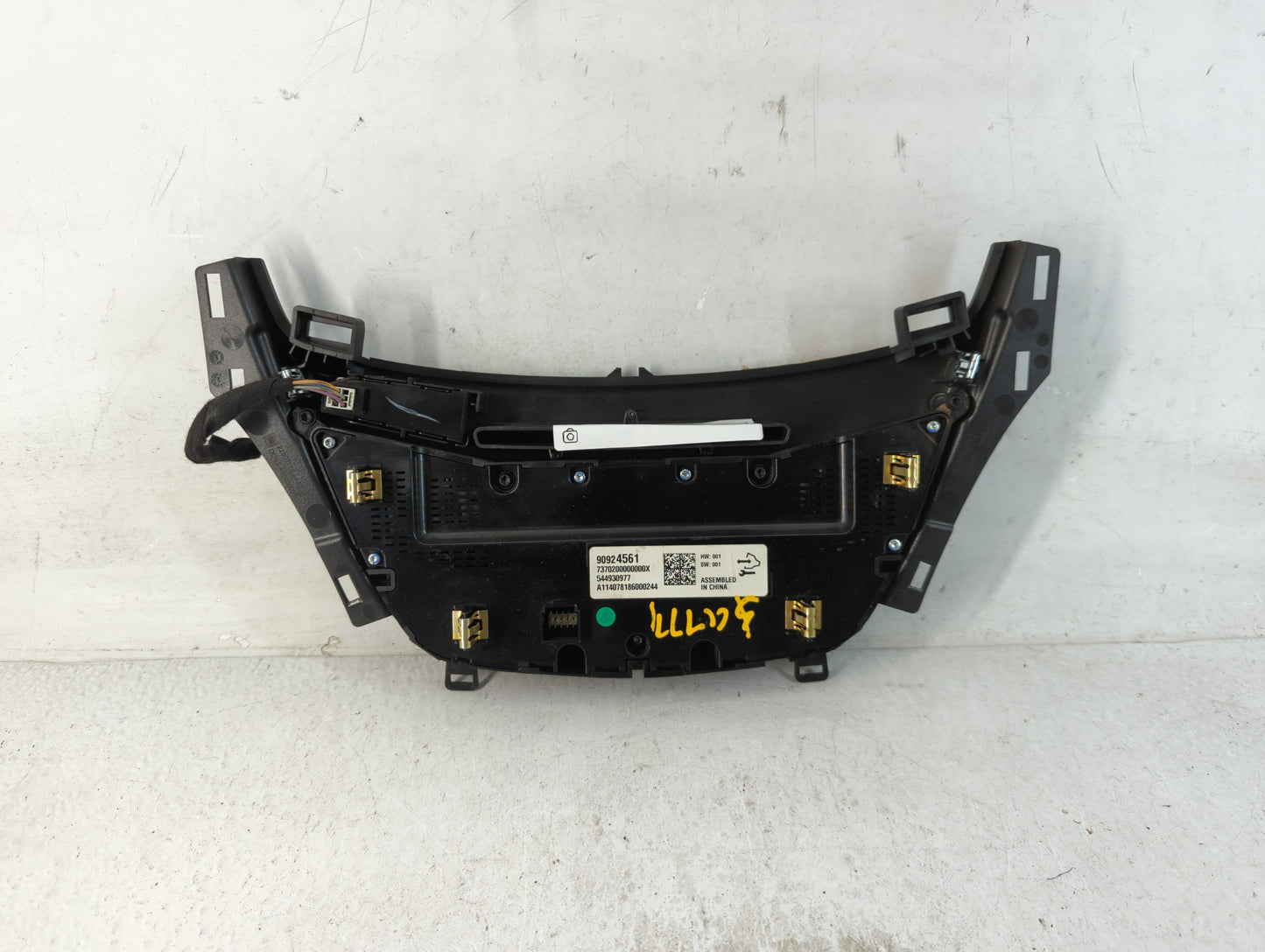 2014-2015 Buick Regal Radio AM FM Cd Player Receiver Replacement P/N:90924561 Fits Fits 2014 2015 OEM Used Auto Parts - Oemu