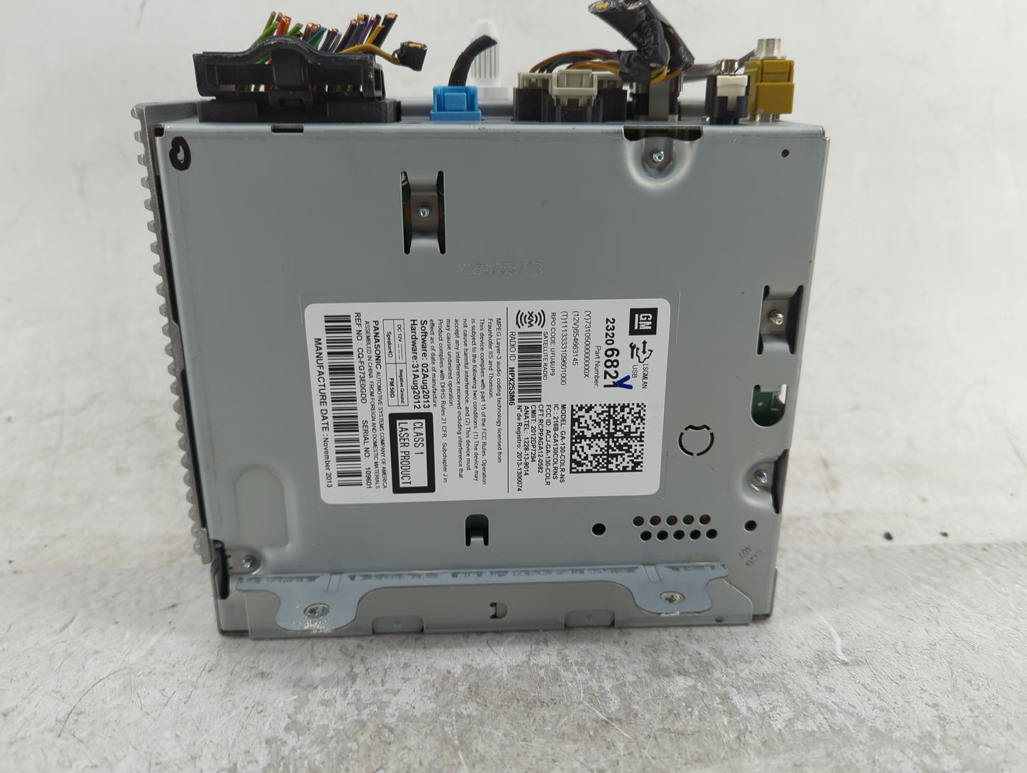 2012-2016 Buick Verano Radio AM FM Cd Player Receiver Replacement P/N:23206821 Fits Fits 2012 2013 2014 2015 2016 OEM Used A