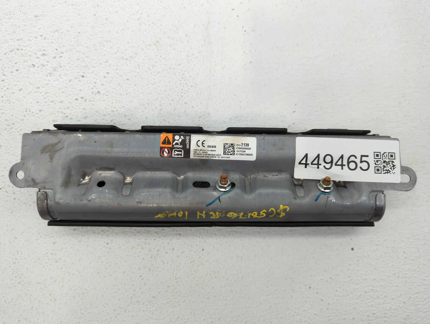 2014-2014 Cadillac Ats Air Bag Passenger Right Dashboard Oem - Oemusedautoparts1.com