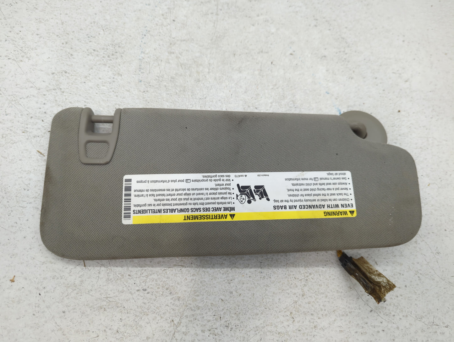 2014-2018 Cadillac Ats Sun Visor Shade Replacement Driver Left Mirror Fits Fits 2014 2015 2016 2017 2018 2019 OEM Used Auto