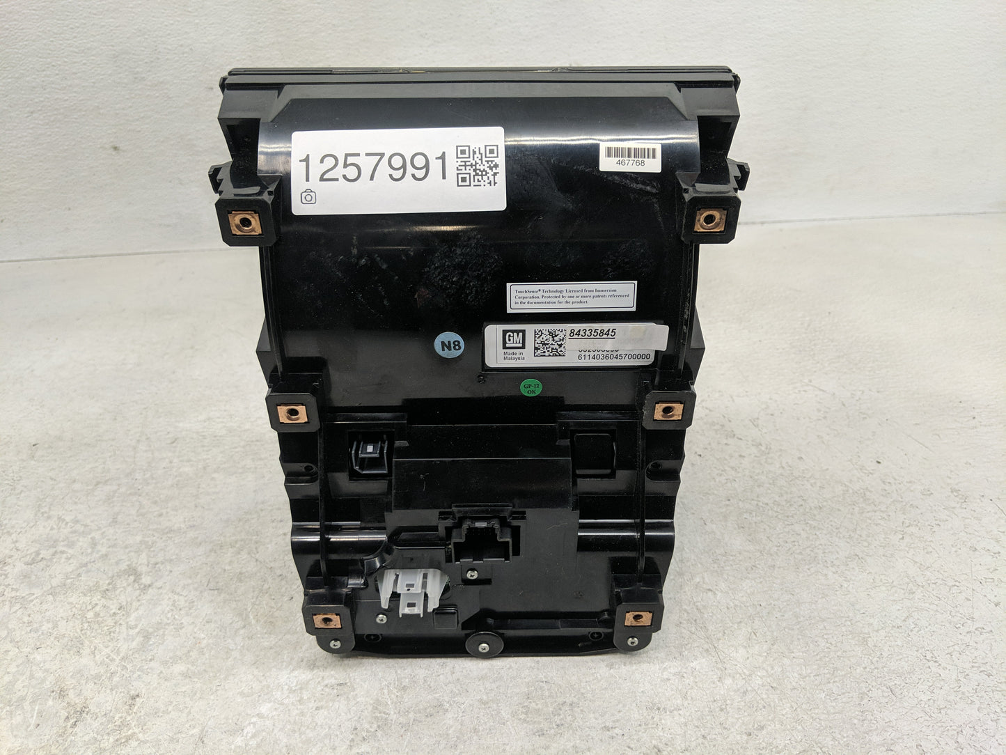 2014 Cadillac Cts Radio AM FM Cd Player Receiver Replacement P/N:84335845 Fits Fits 2013 2015 OEM Used Auto Parts - Oemuseda