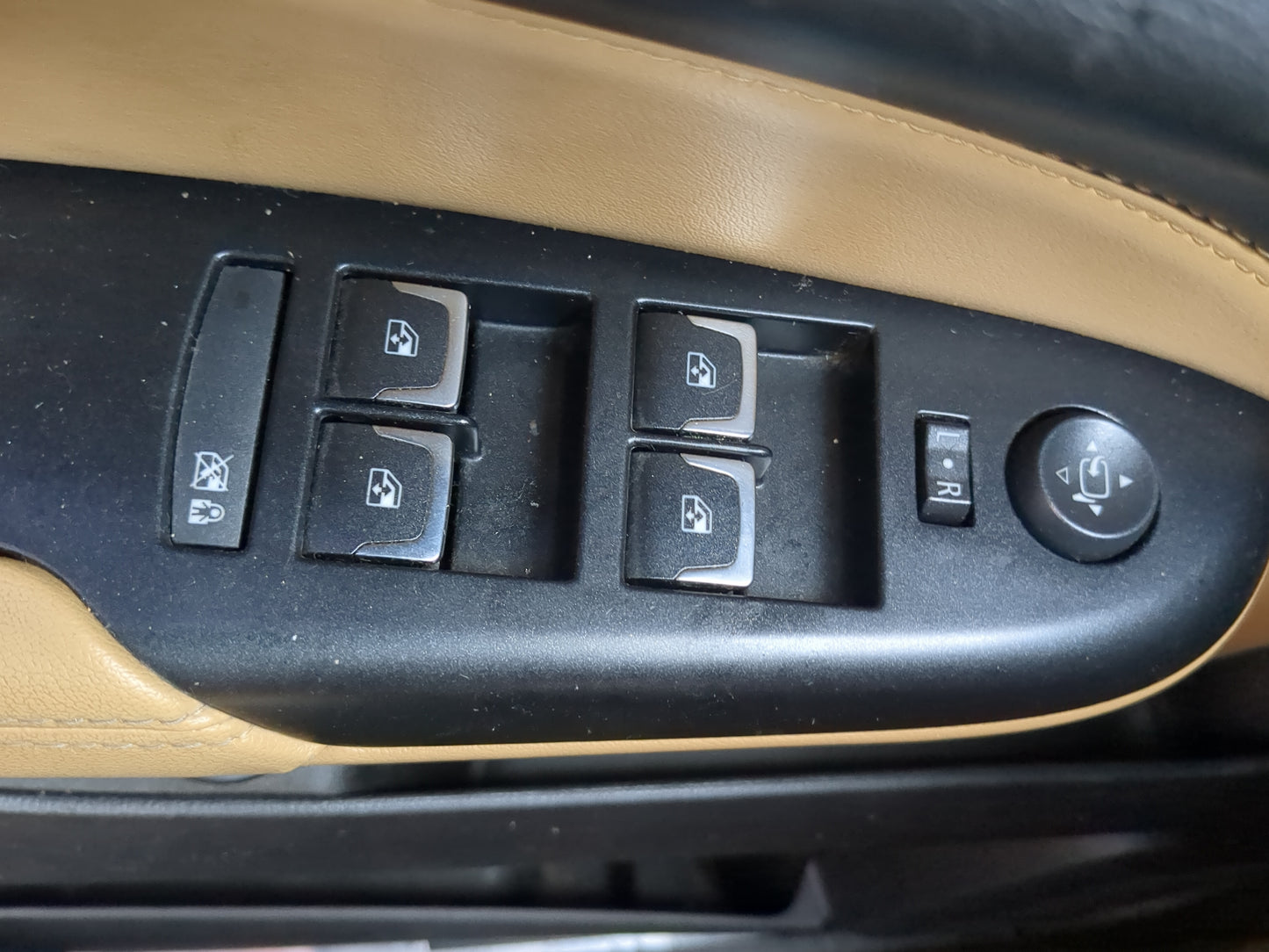 2014-2016 Cadillac Srx Master Power Window Switch Replacement Driver Side Left Fits Fits 2014 2015 2016 OEM Used Auto Parts