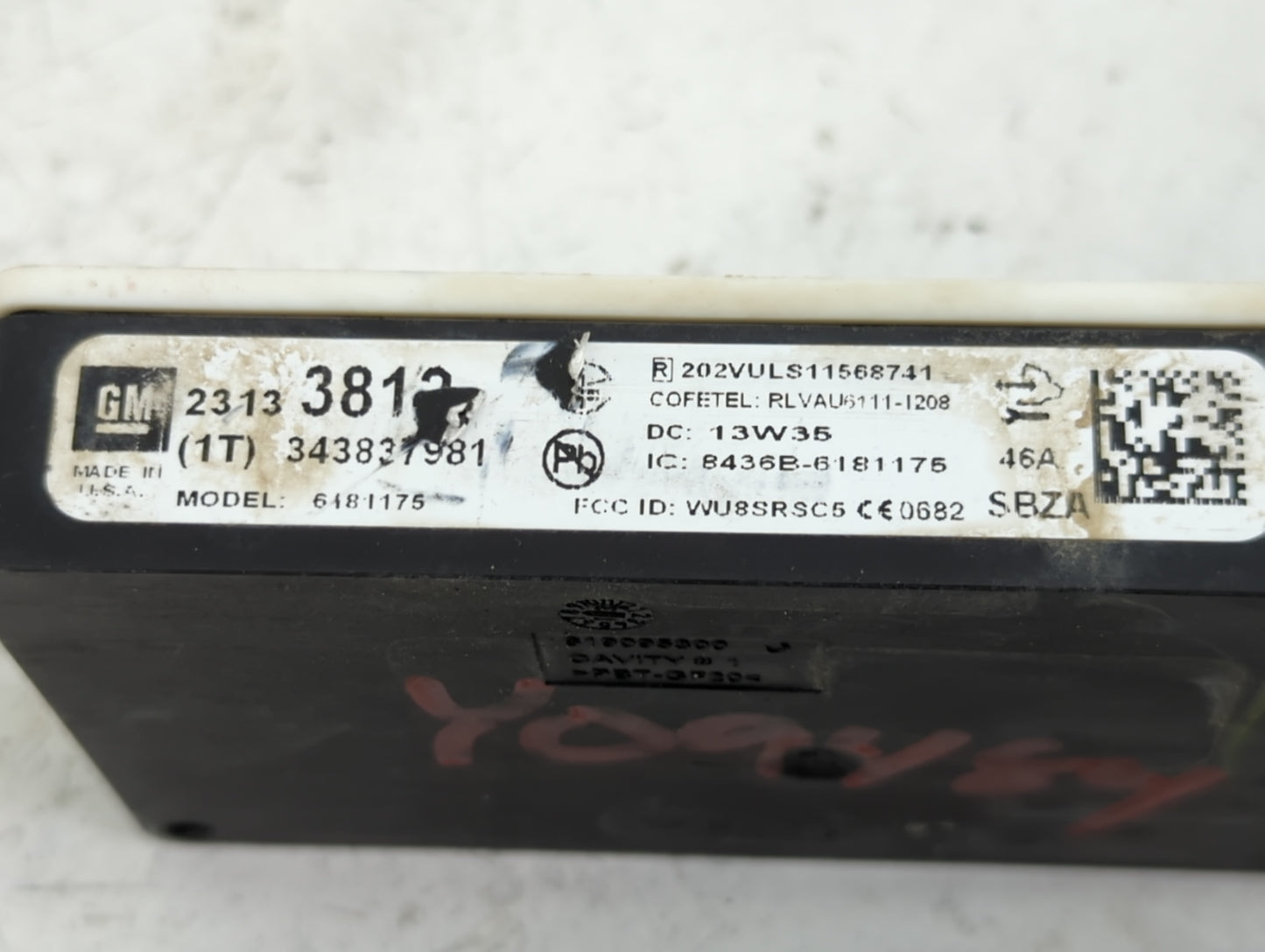 2013-2014 Cadillac Srx Chassis Control Module Ccm Bcm Body Control 1460311 - Oemusedautoparts1.com