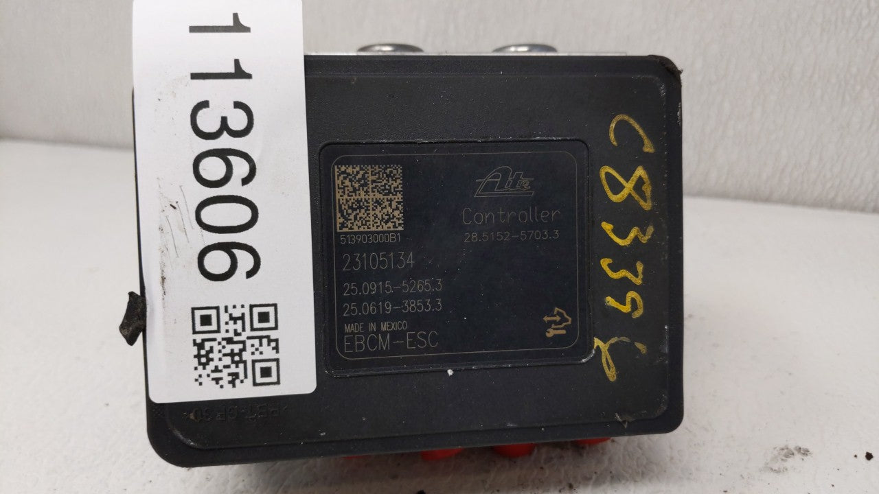 2013-2014 Cadillac Xts ABS Pump Control Module Replacement P/N:23105132 23105094 Fits Fits 2013 2014 OEM Used Auto Parts - O