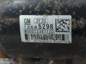 2013-2019 Cadillac Xts Car Starter Motor Solenoid OEM P/N:12645298 Fits OEM Used Auto Parts